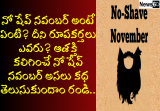 no shave november 2020 in telugu
